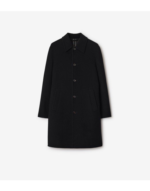 Mid-length Wool Car Coat