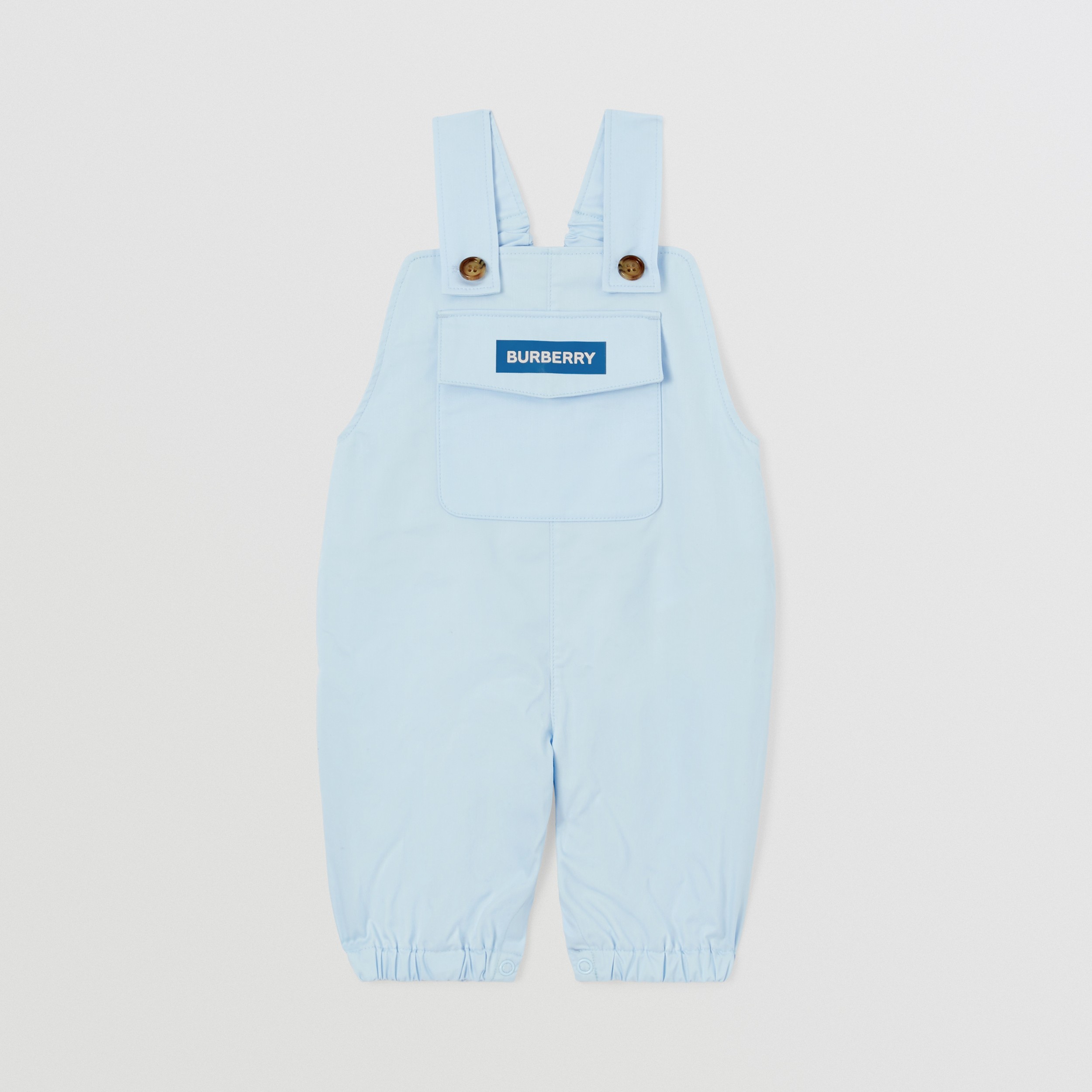 Thomas 泰迪熊图案棉质三件套婴儿礼品套装 (浅蓝色) - 儿童 | Burberry® 博柏利官网 - 3