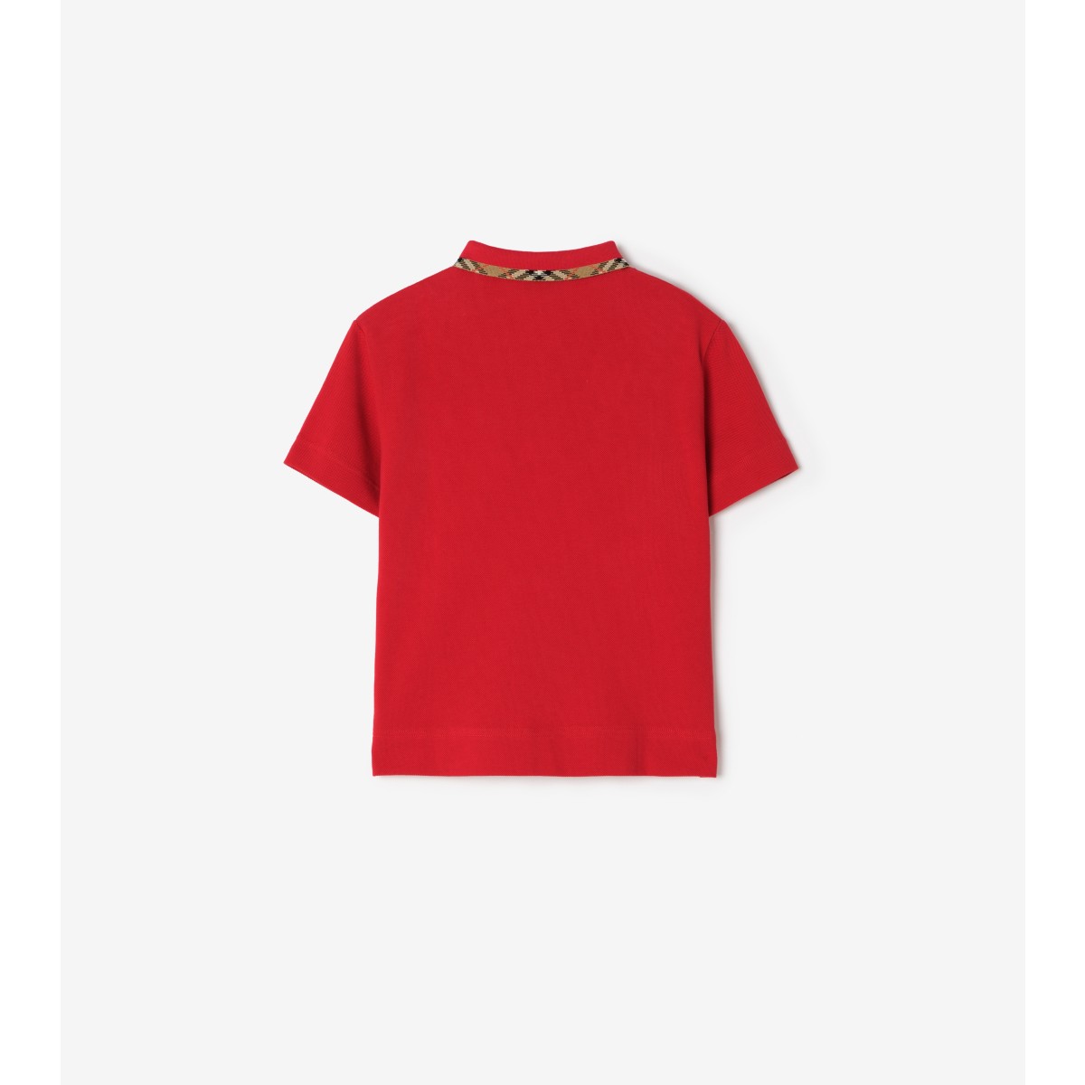  Check Piqué Polo Shirt