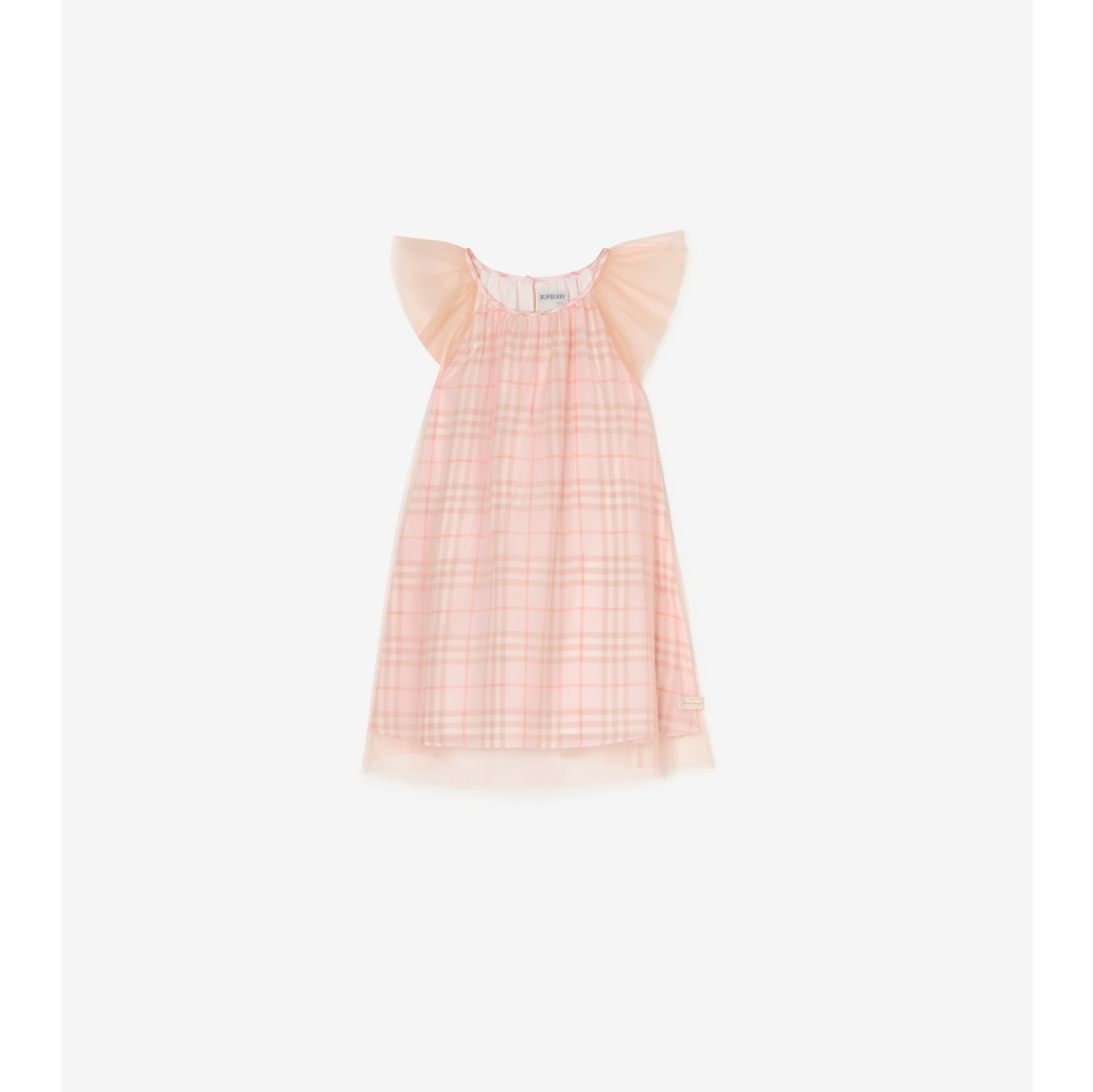 Silk Check Dress