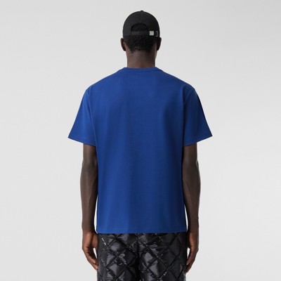 blue burberry t shirt