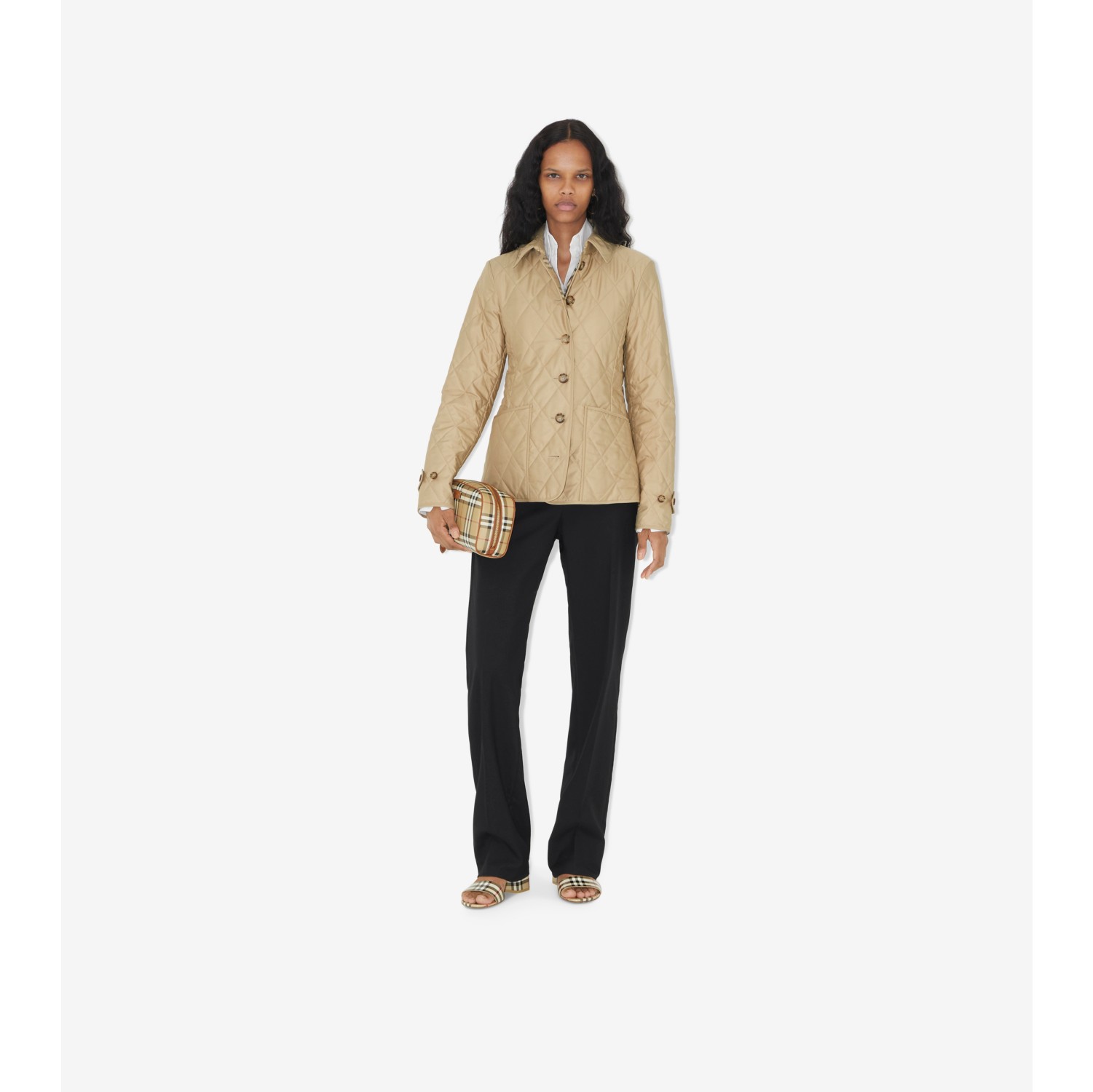 Ralph lauren women's quilted on sale coat