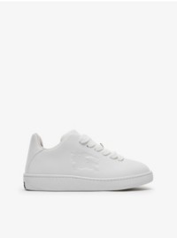 Leather Box Sneakers in White