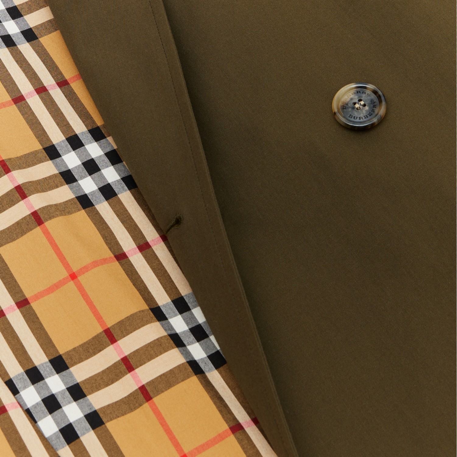 ウエストミンスター ヘリテージ トレンチコート (ダークミリタリーカーキ) - メンズ | Burberry®公式サイト
