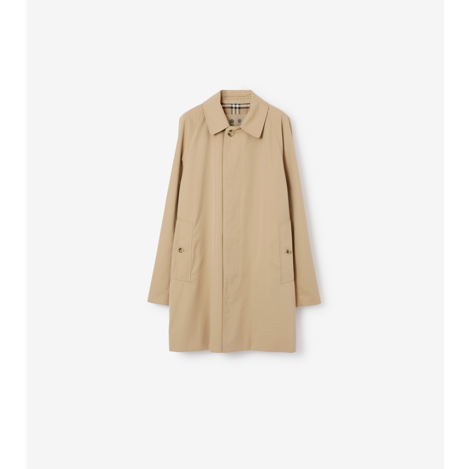 Burberry camden 2025 cotton car coat