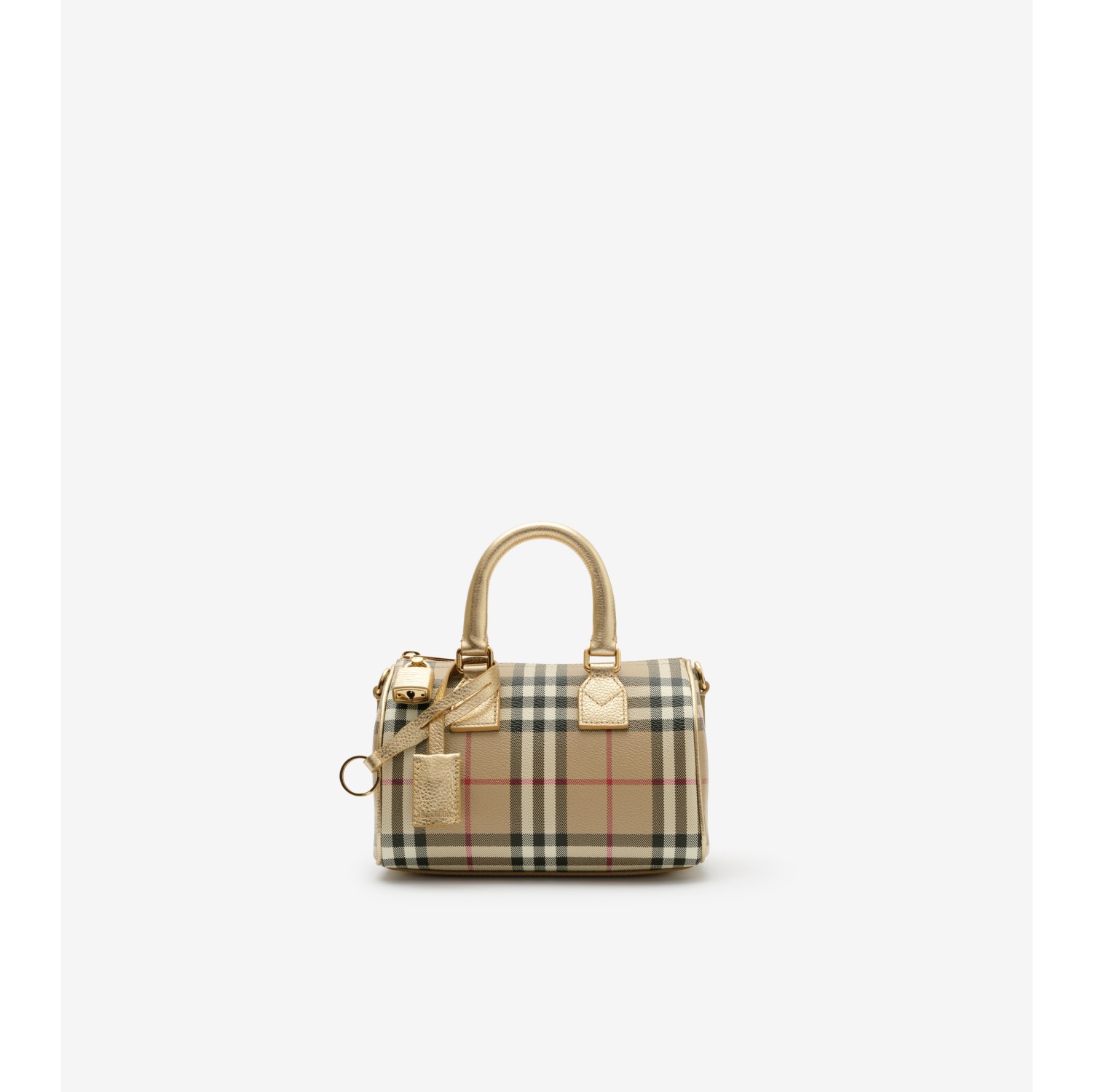Mini Check Bowling Bag