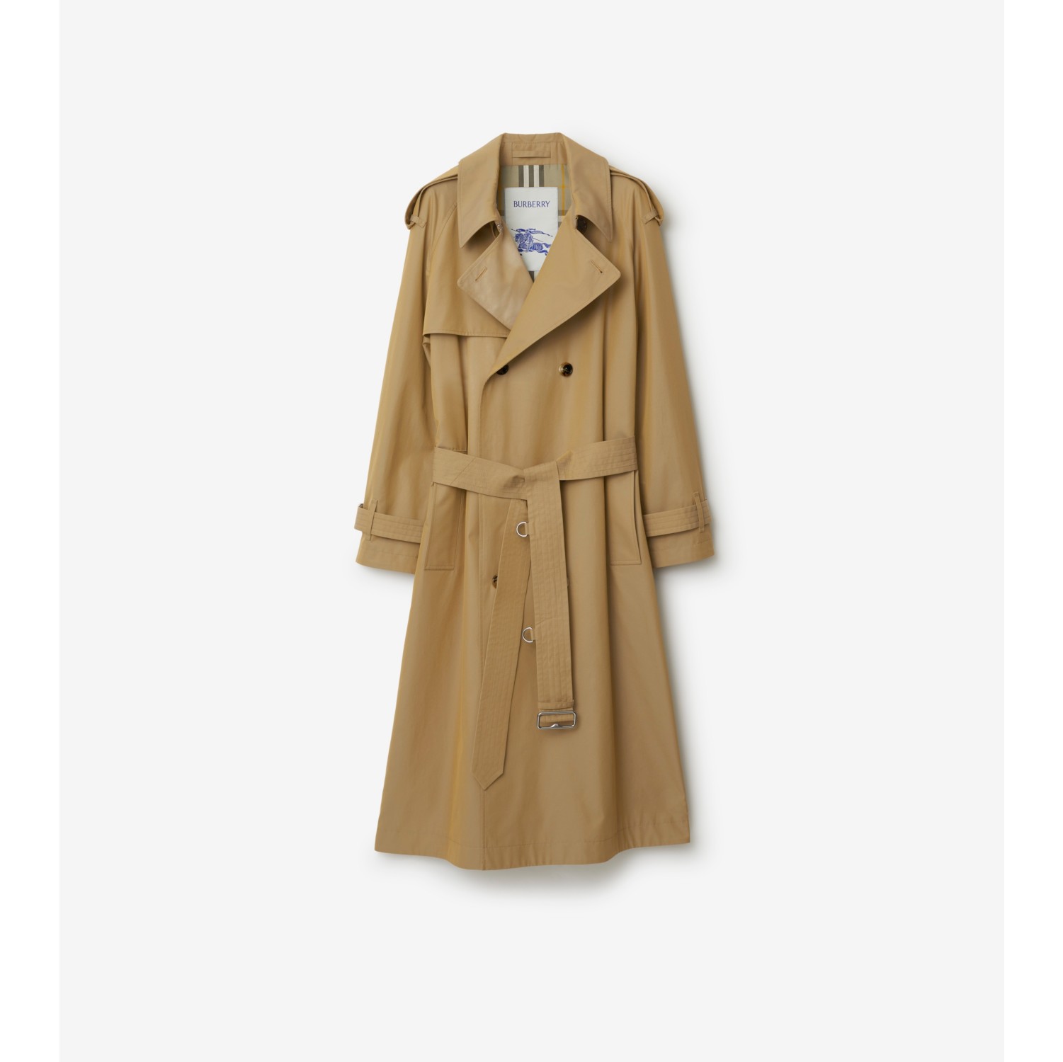 Gabardine trench hot sale coat ladies