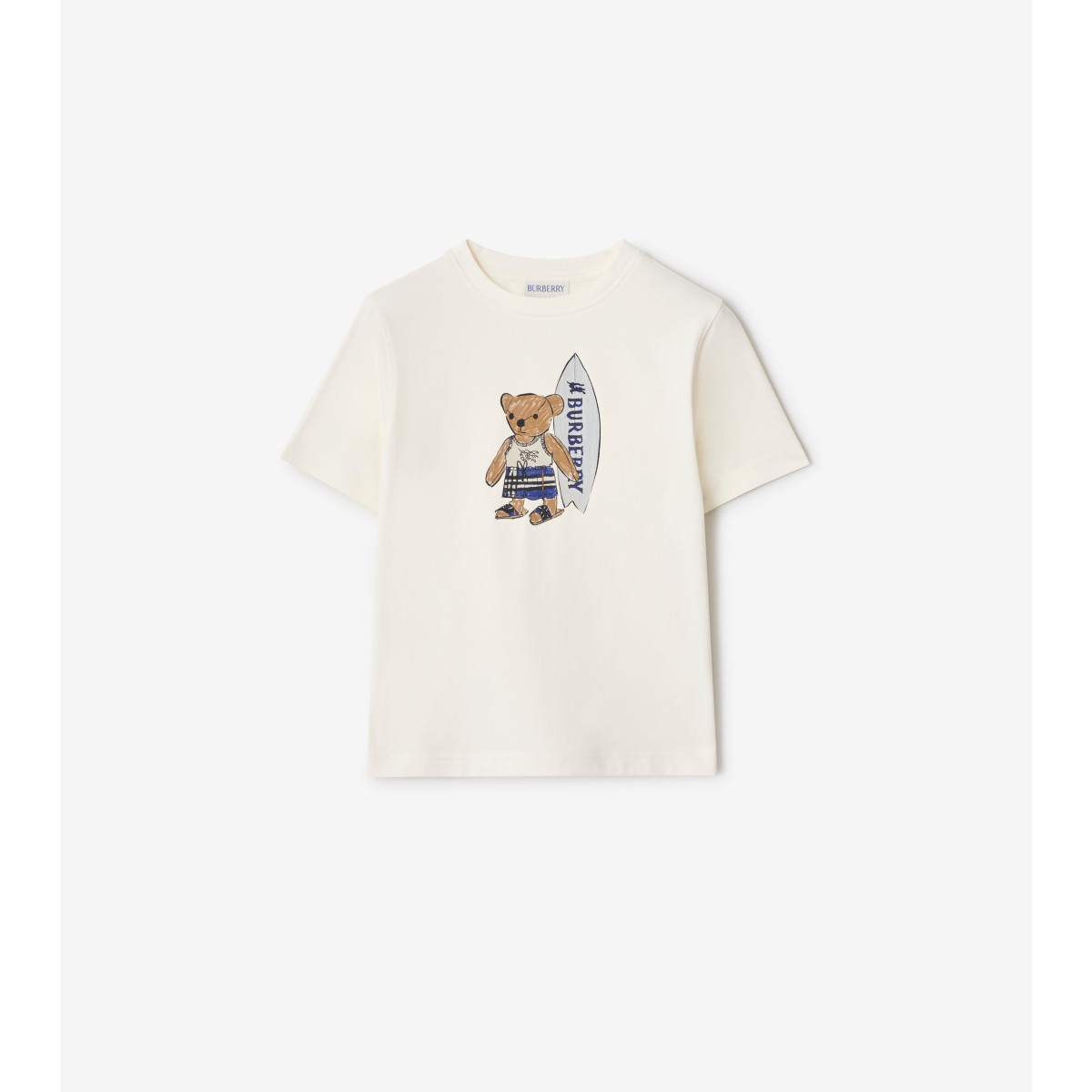  Printed Surfer Bear T-shirt