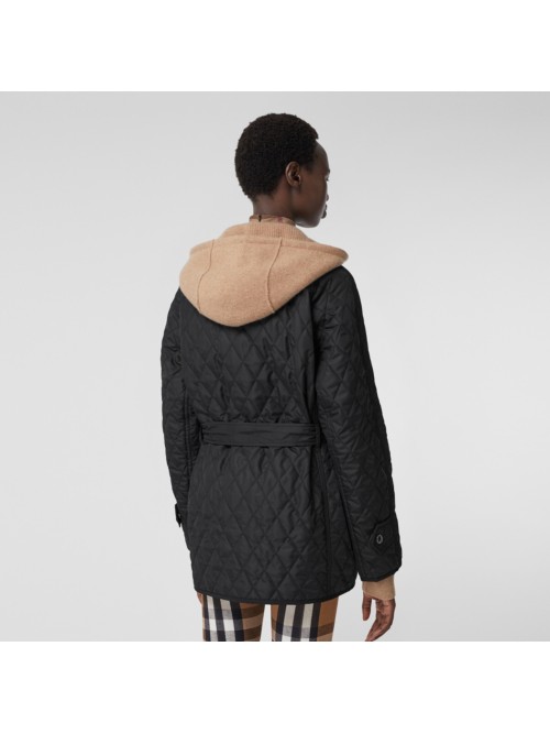 Burberry Kemble Thermoregulated Quilted Jacket In Black | ModeSens