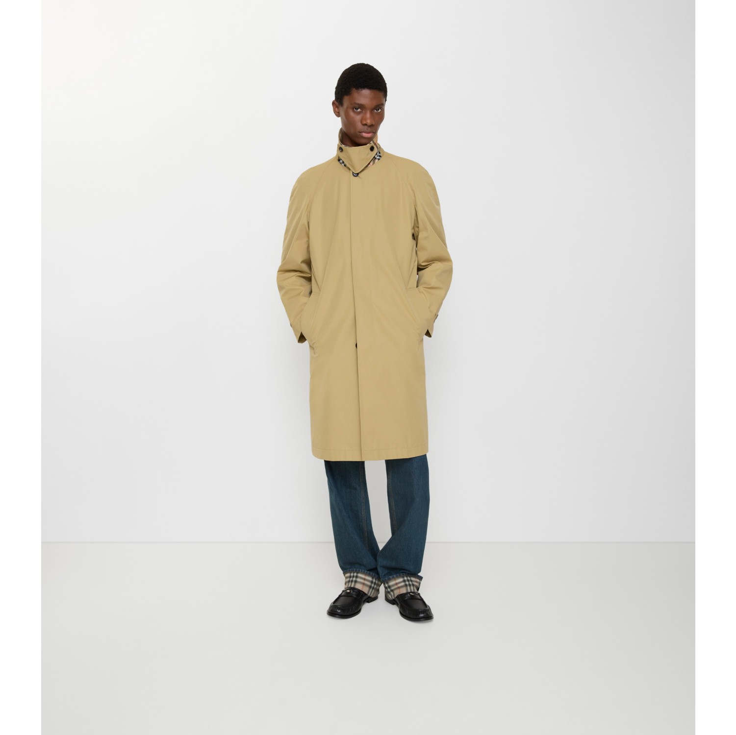 Long Cotton Car Coat