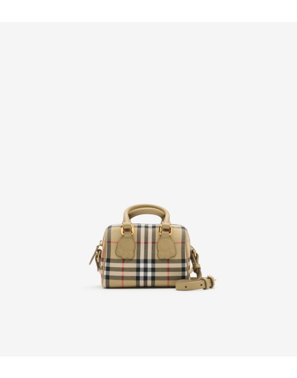 Mini Check Bowling Bag
