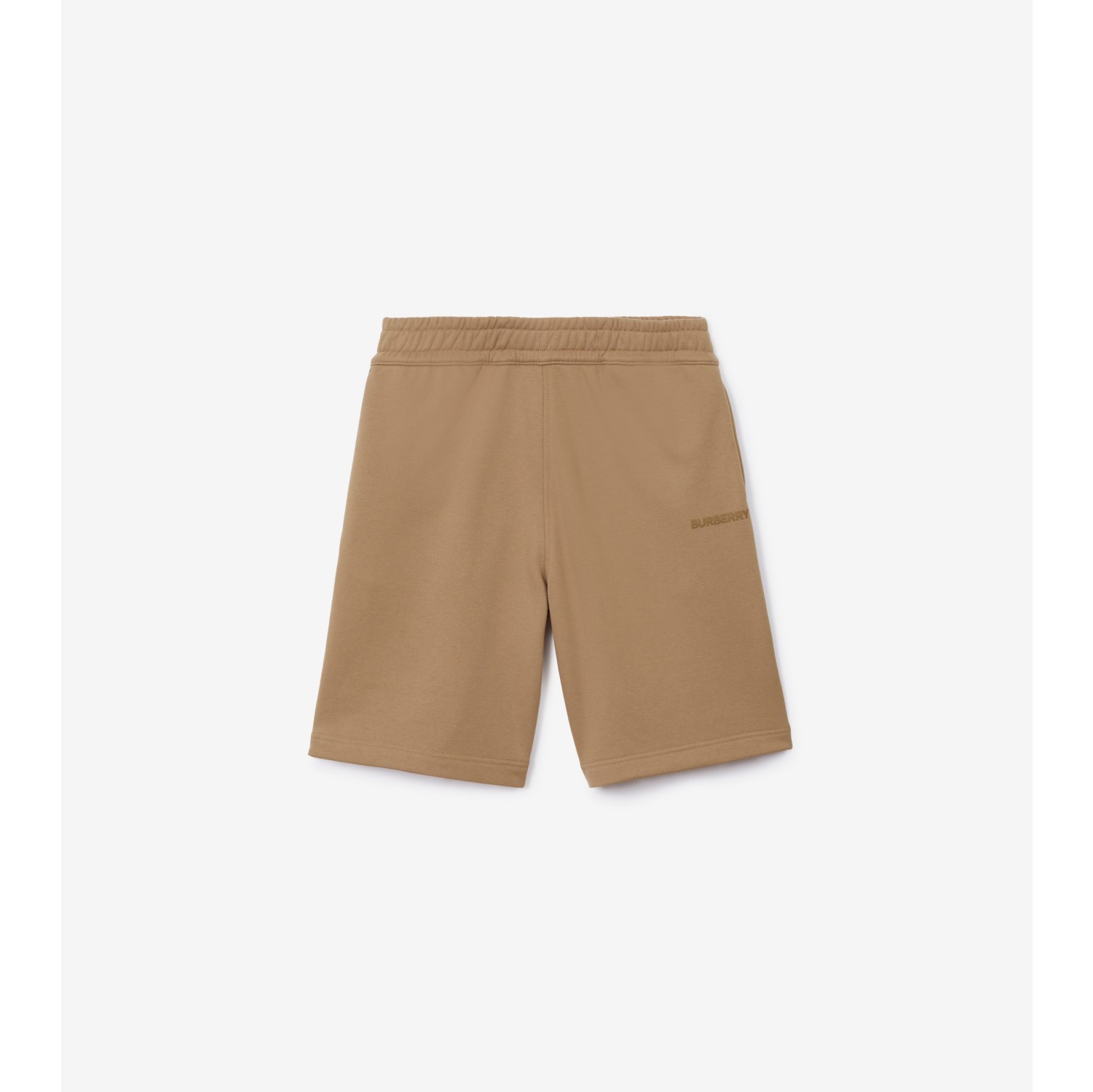 Regular fit cotton shorts