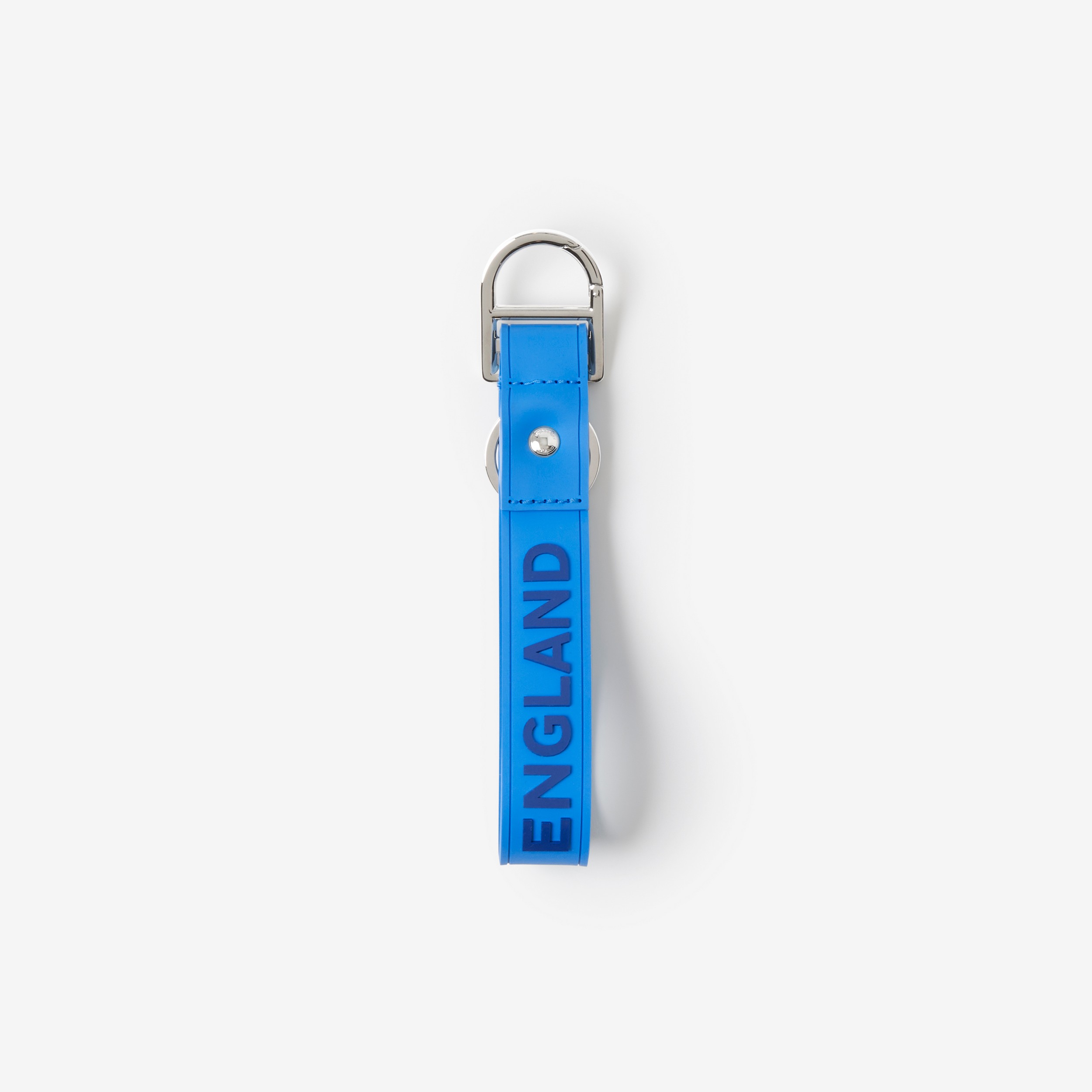 로고 디테일 실리콘 키 링 (브라이트 세룰리언 블루) | Burberry® - 2