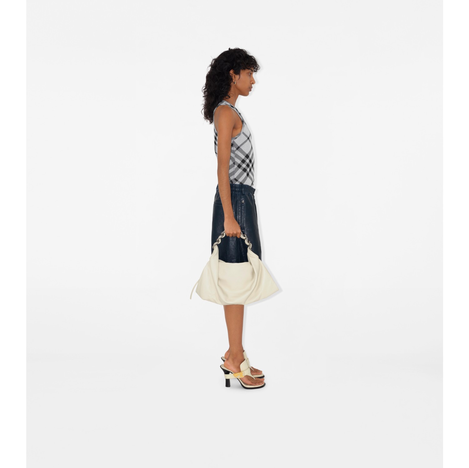 Medium Swan Bag in Almond - Women | Burberry® Official