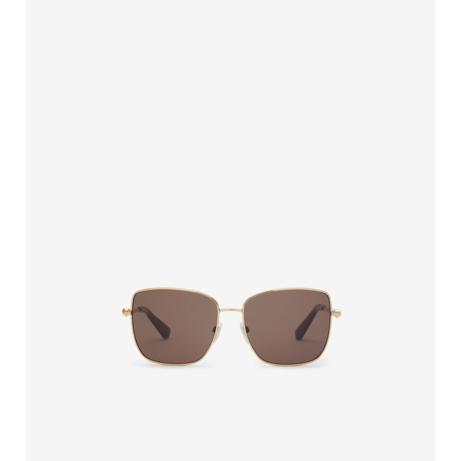 Metal B Snake Square Sunglasses
