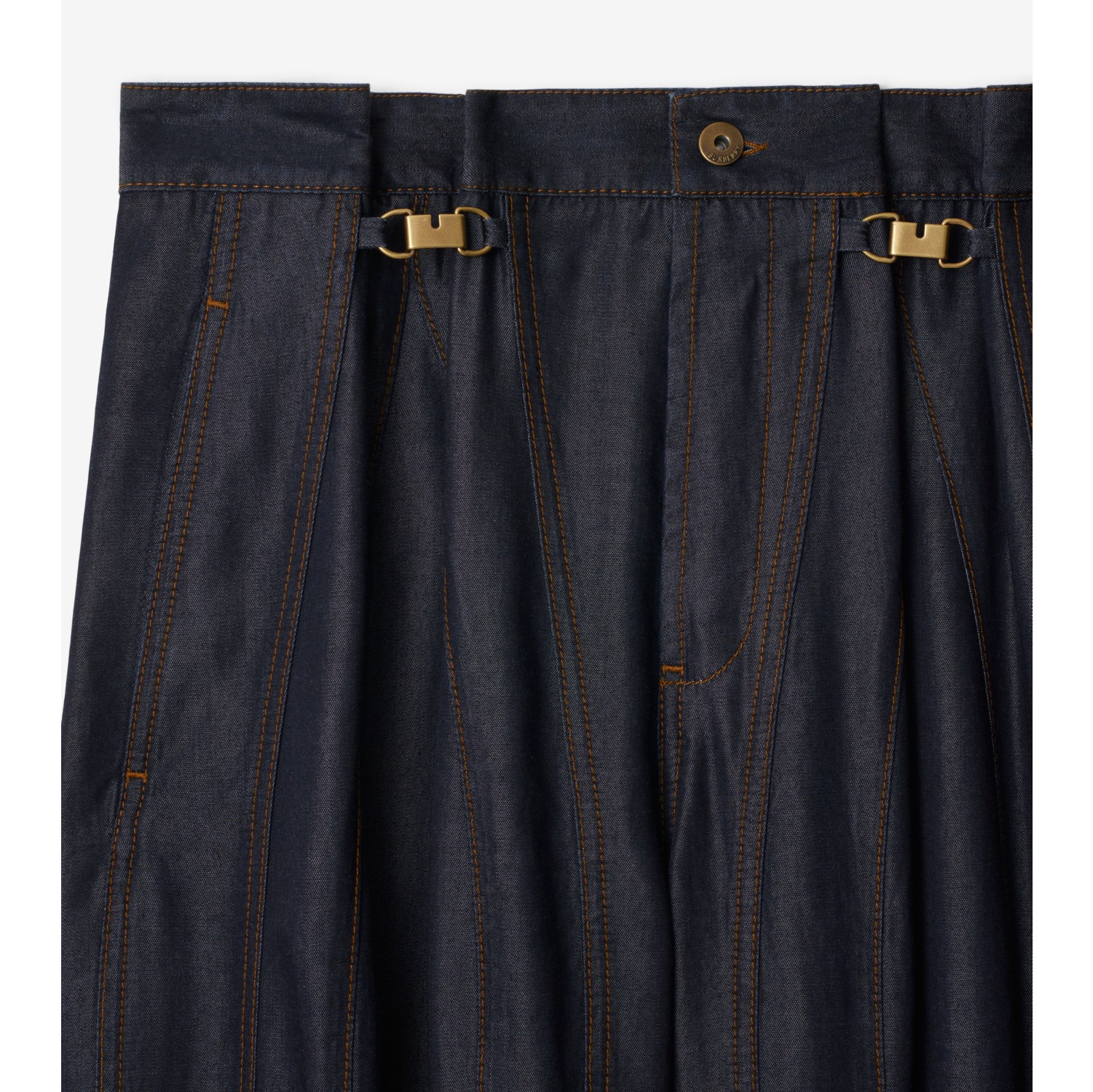 Panelled Denim Trousers