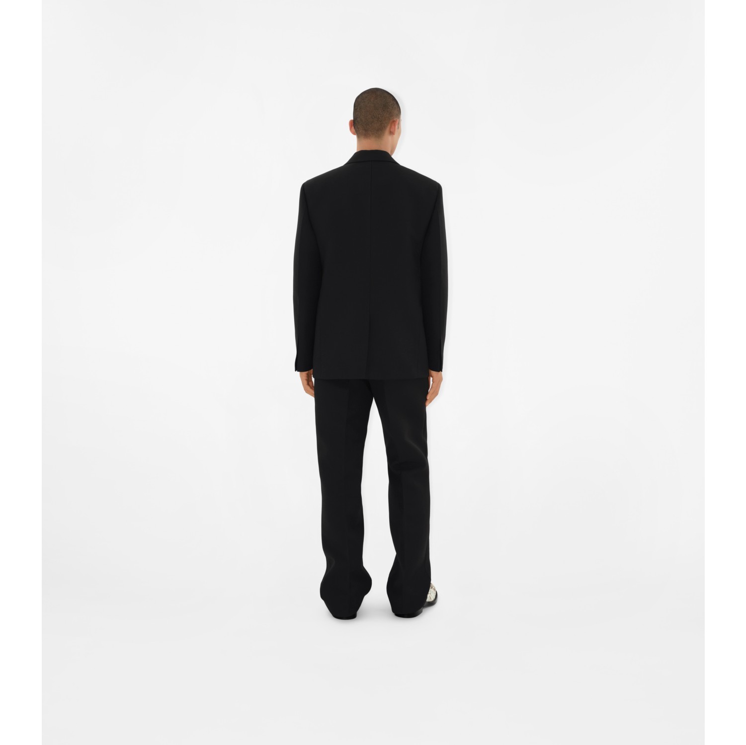 Wool Blend Tailored Coat 248 Dark Khaki main image 0