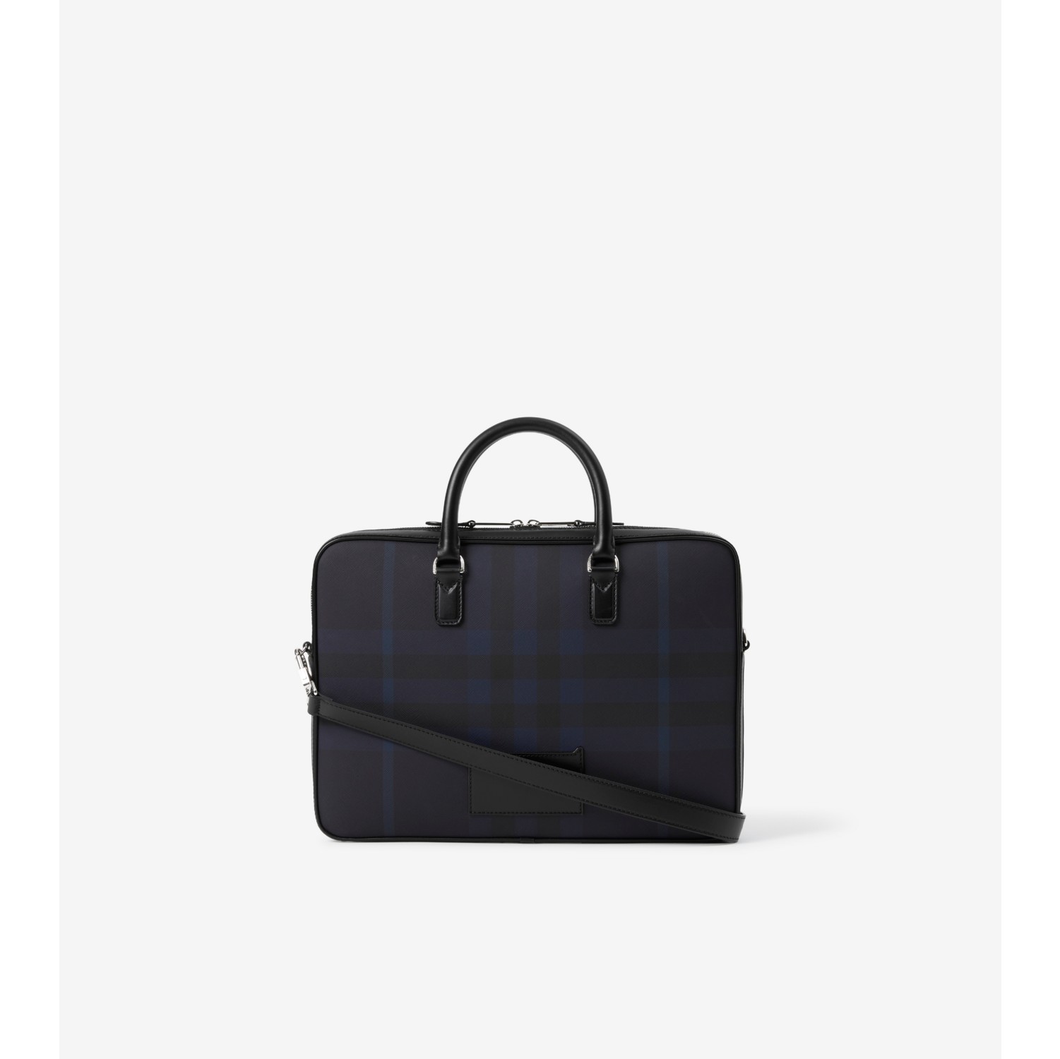 Slim Ainsworth Briefcase in Navy - Men | Burberry® Official