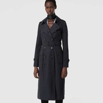 burberry extra long trench coat