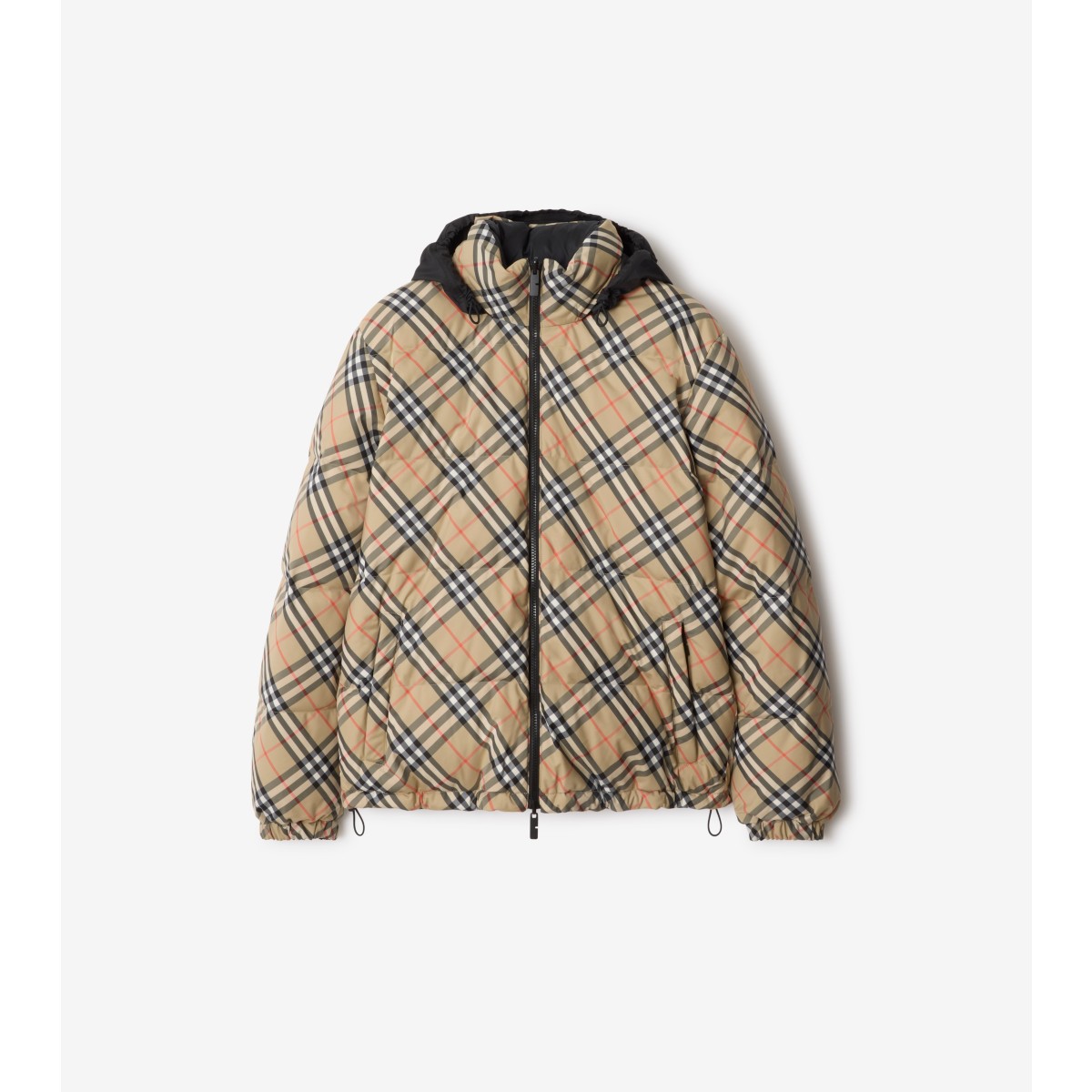  Check Reversible Snowdon Puffer Jacket