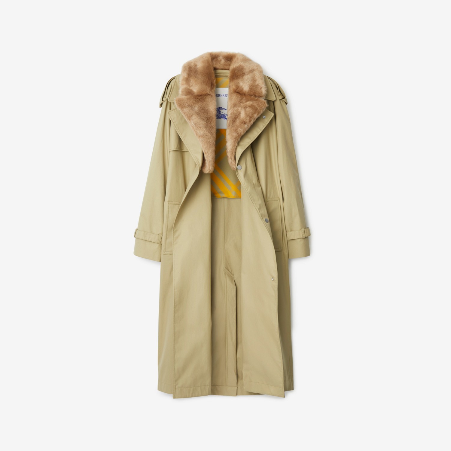 Long Kennington Trench Coat in Hunter - Women | Burberry® Official