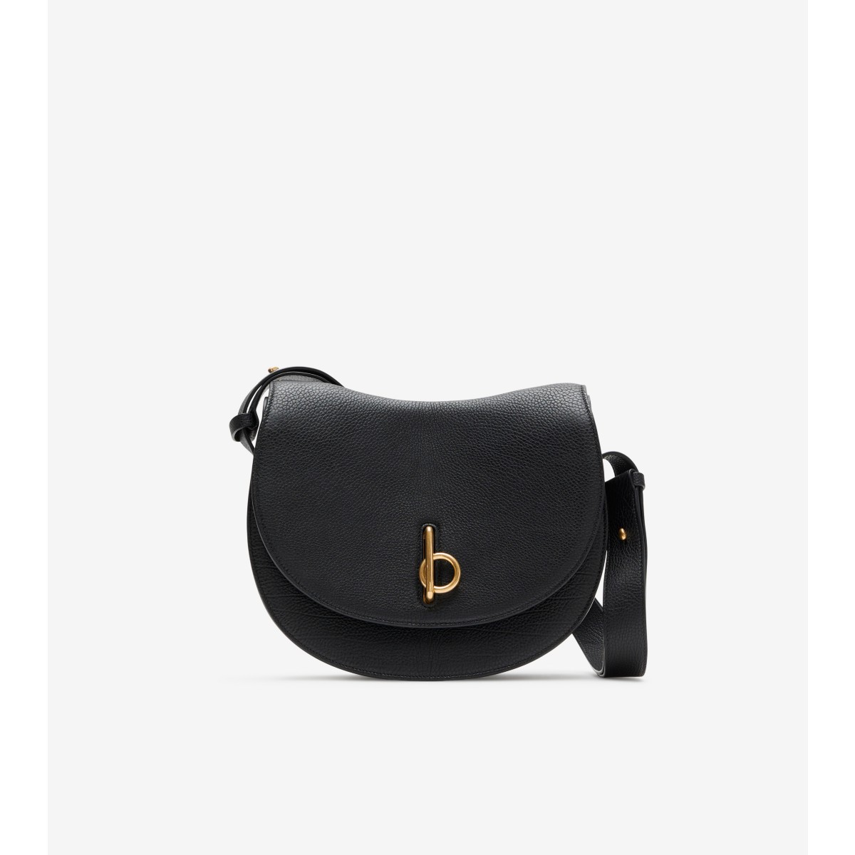 Shop Burberry Medium Rocking Horse Bag In Black