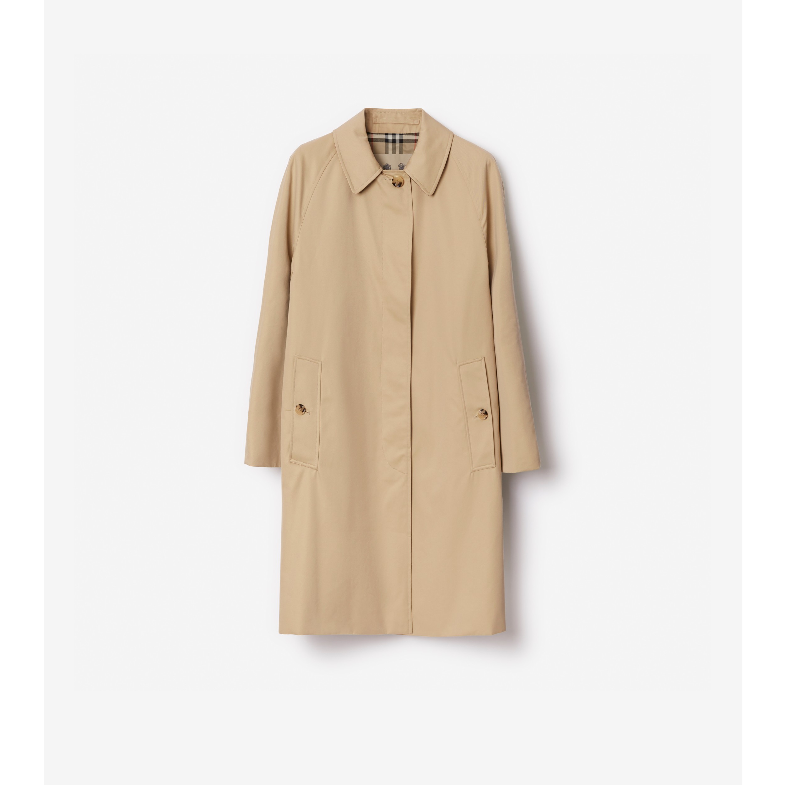 Camden Heritage Car Coat in Honey - Women Burberry® Official