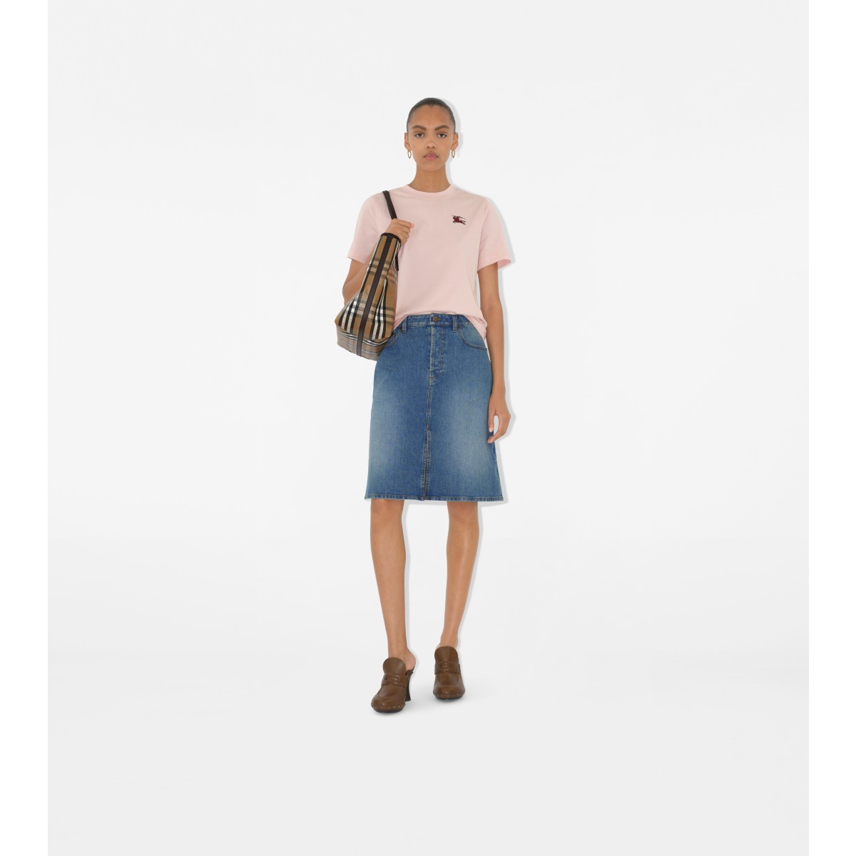  Embroidered Cotton T-shirt