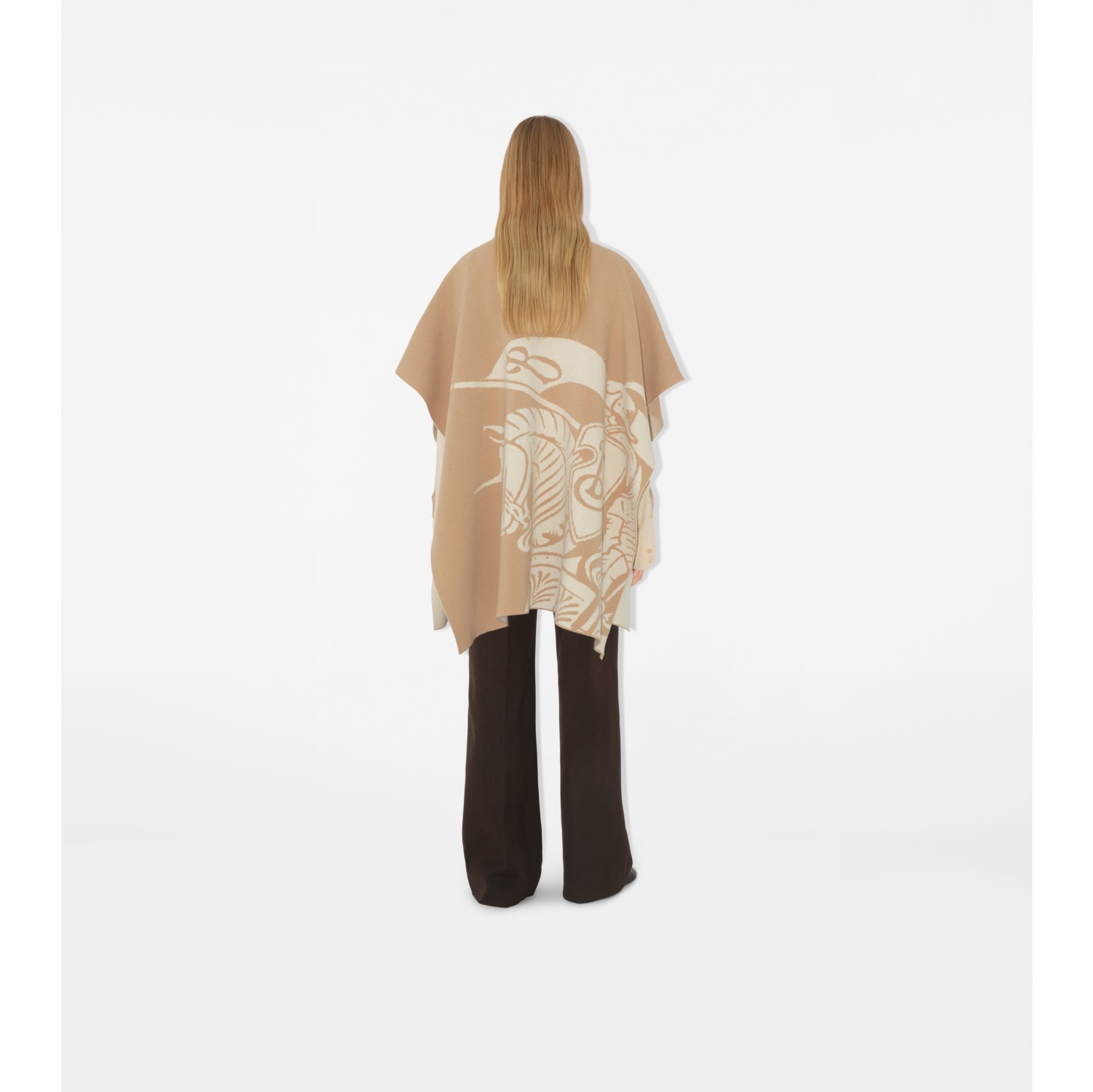 EKD Wool Cashmere Blend Cape