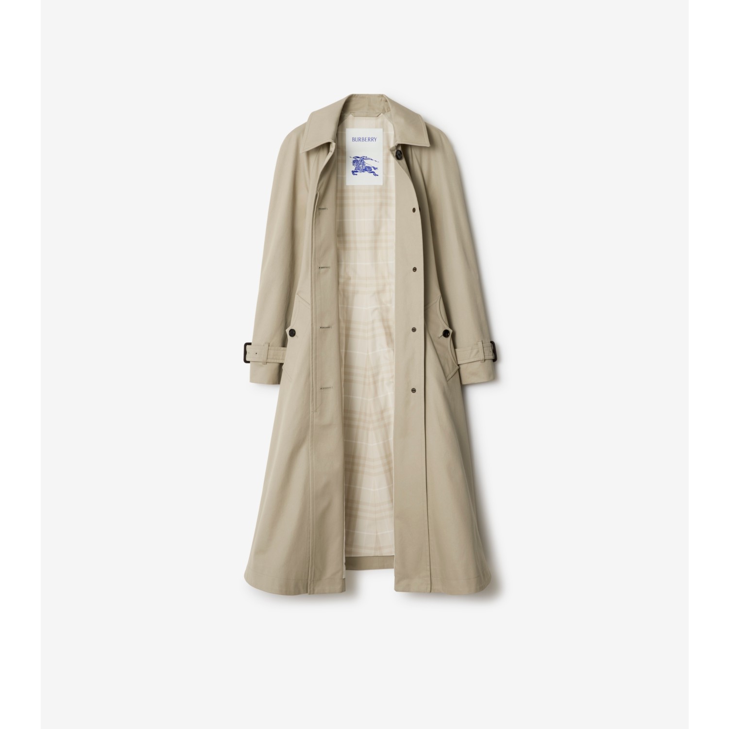 Long Gabardine Ellingham Car Coat