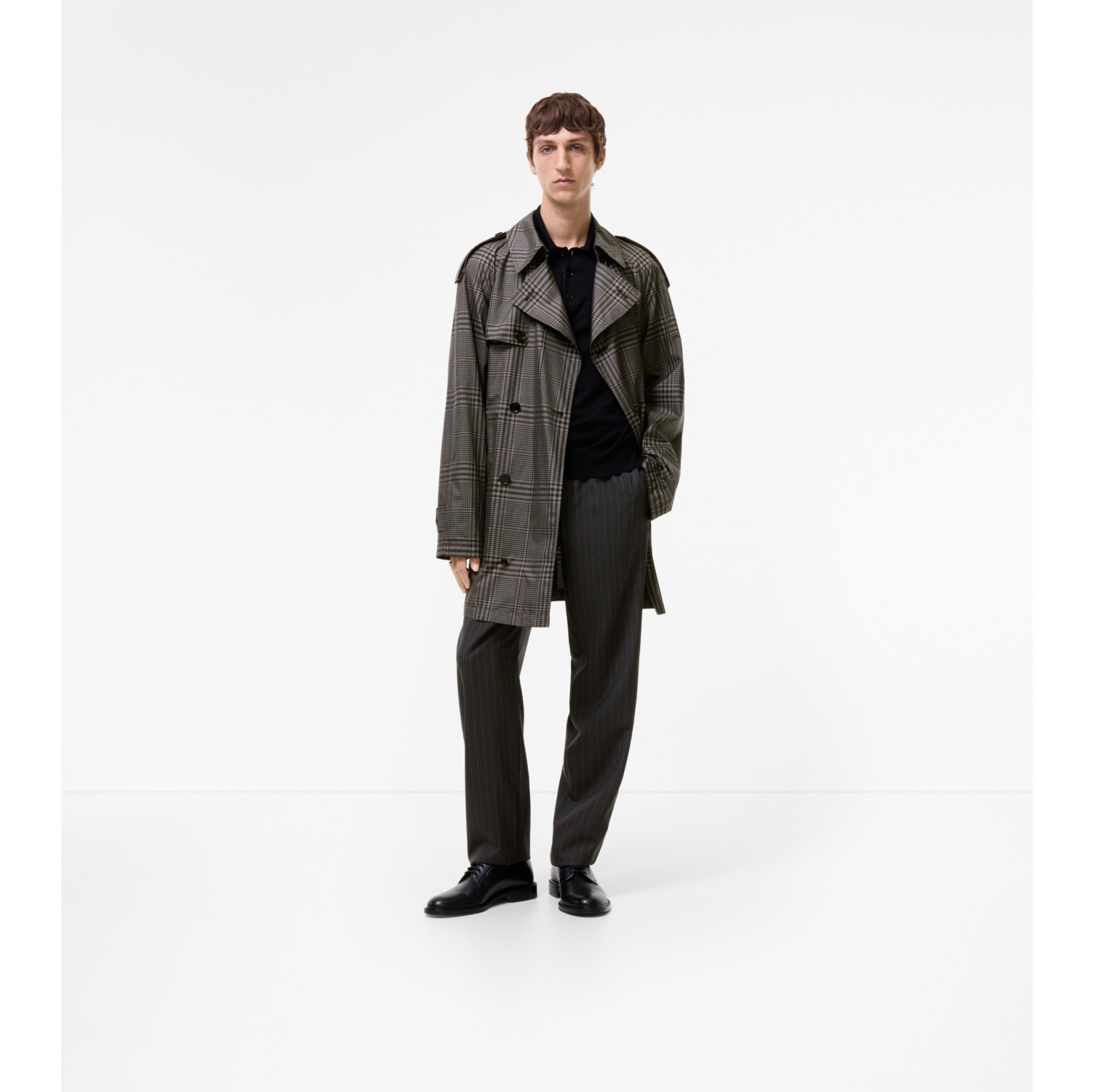 Mid-length Silk Leadenham Trench Coat