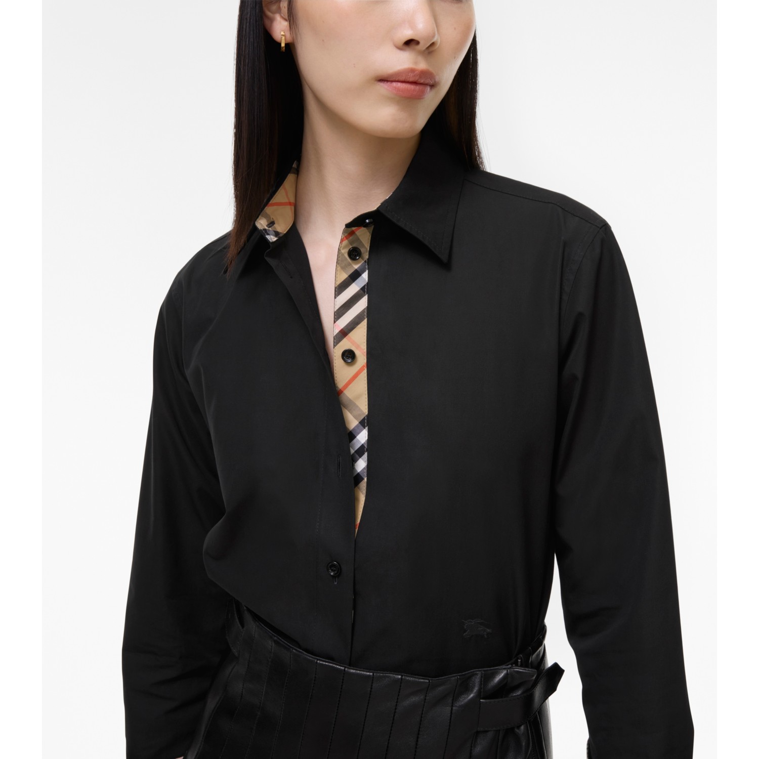 Classic Fit Cotton Poplin Shirt - thumbnail 6