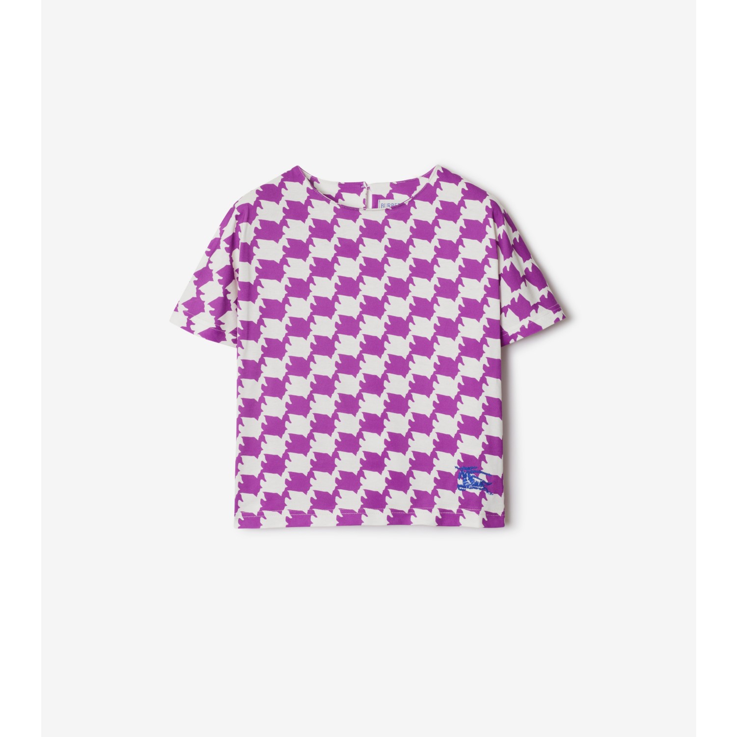 T-shirt en coton pied-de-canard