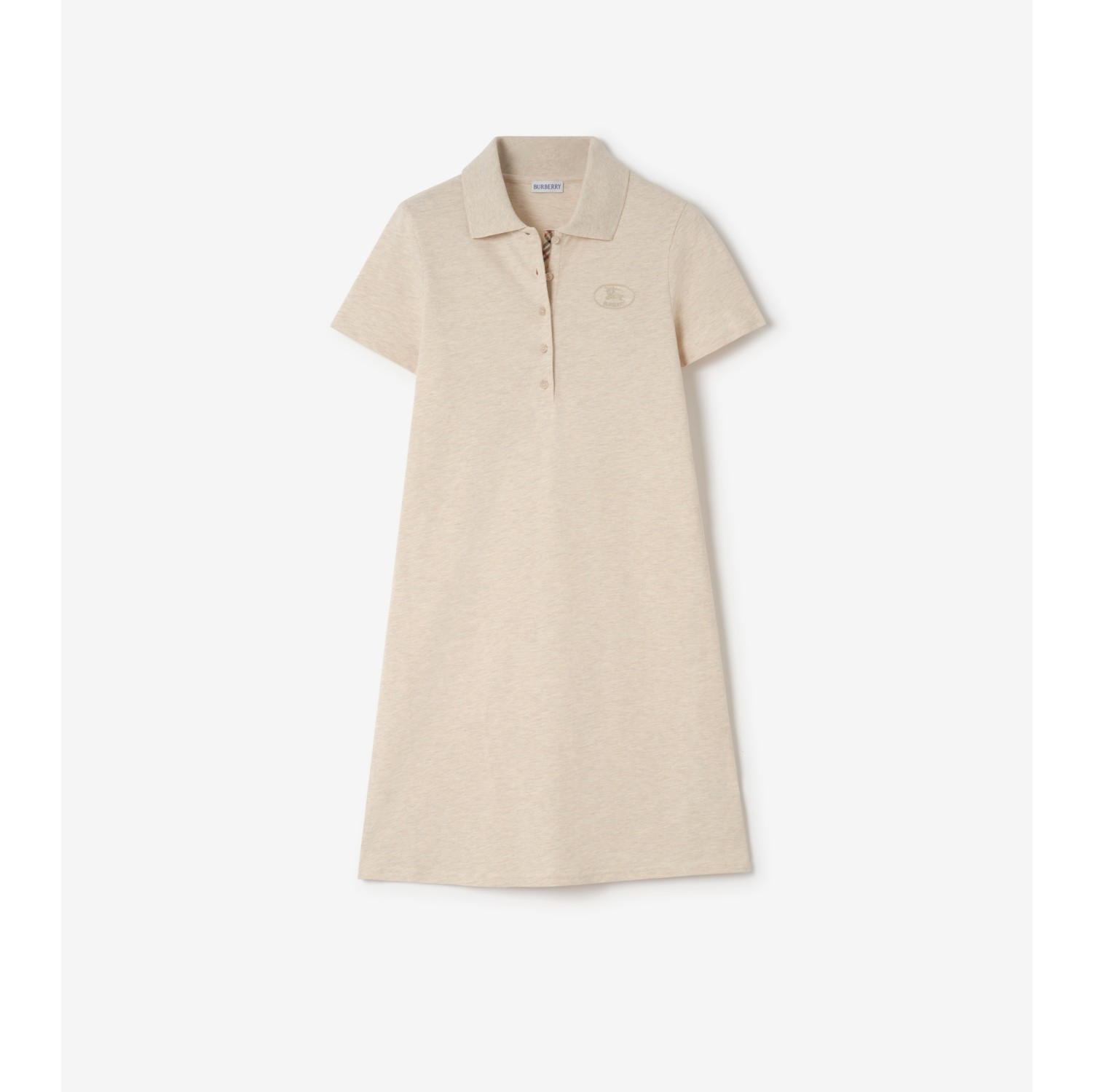 Cotton Polo Shirt Dress