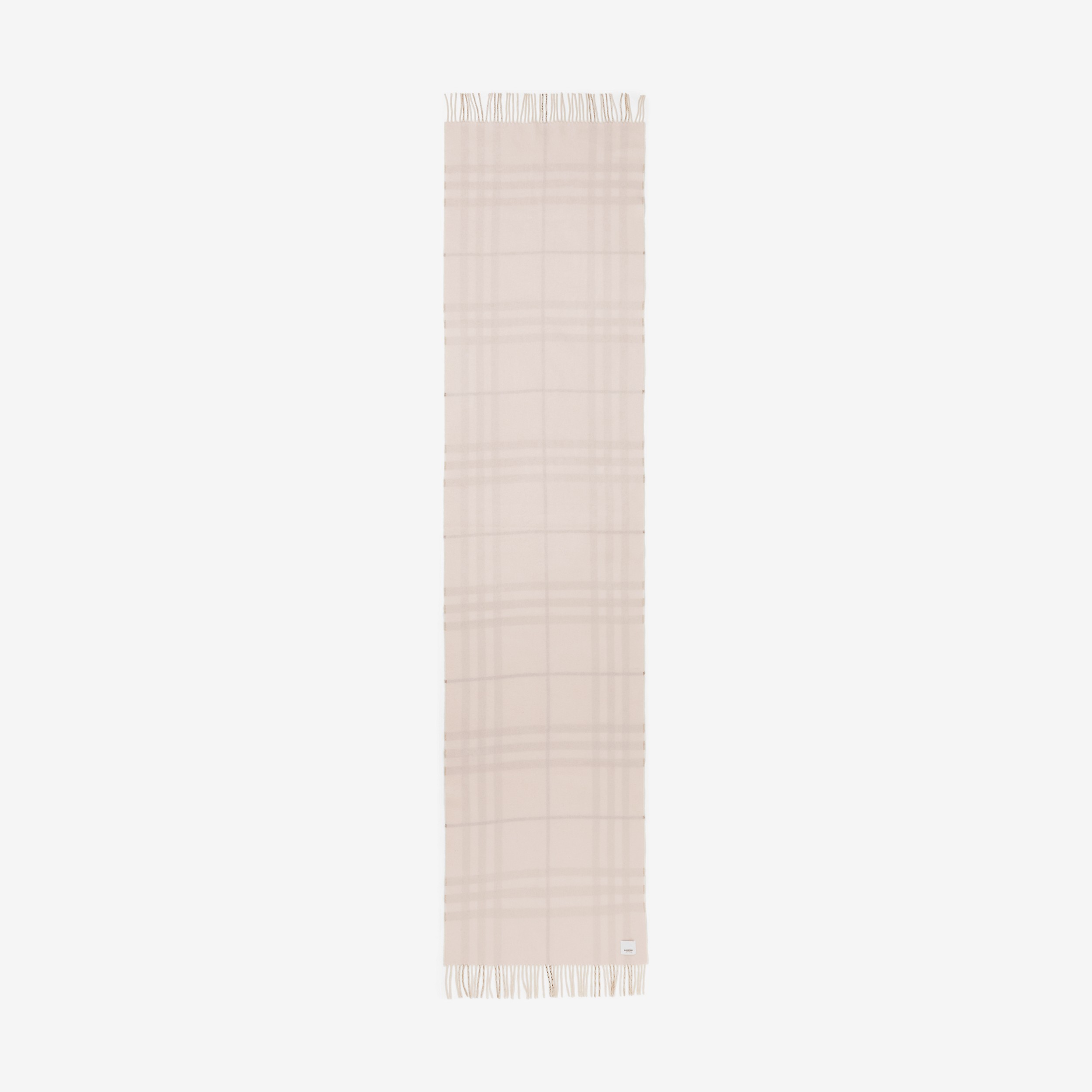 Sciarpa reversibile in cashmere Check (Fulvo Tenue/rosa Conchiglia) | Sito ufficiale Burberry® - 4