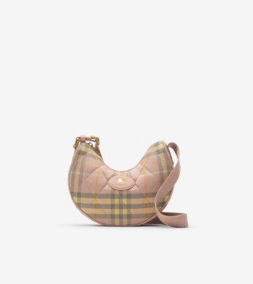 Horseshoe Crossbody Bag​ in Teacup pink - Women, Nylon | Burberry