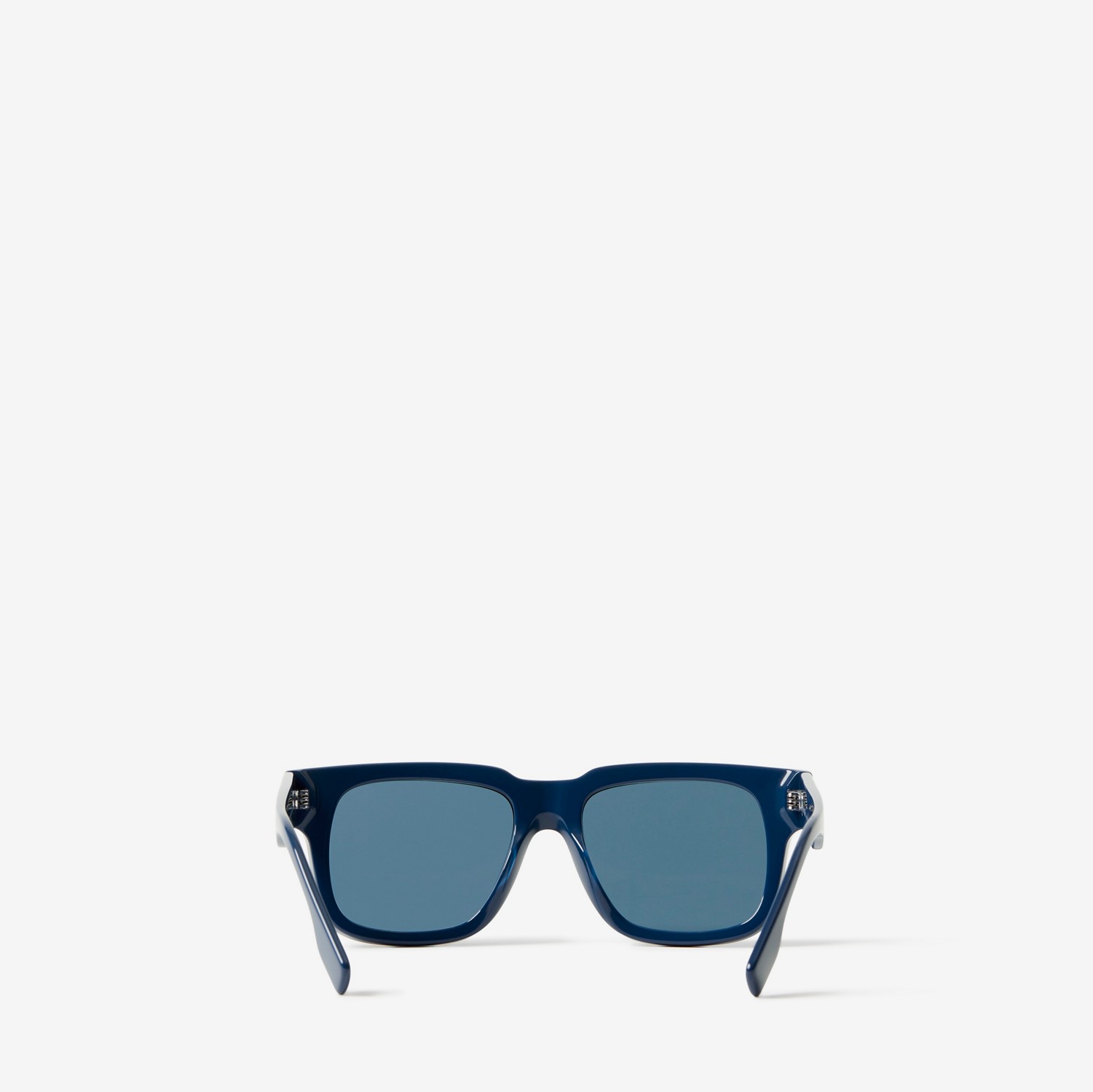 Gafas de sol con montura cuadrada (Azul Marino Fuerte) - Hombre | Burberry® oficial