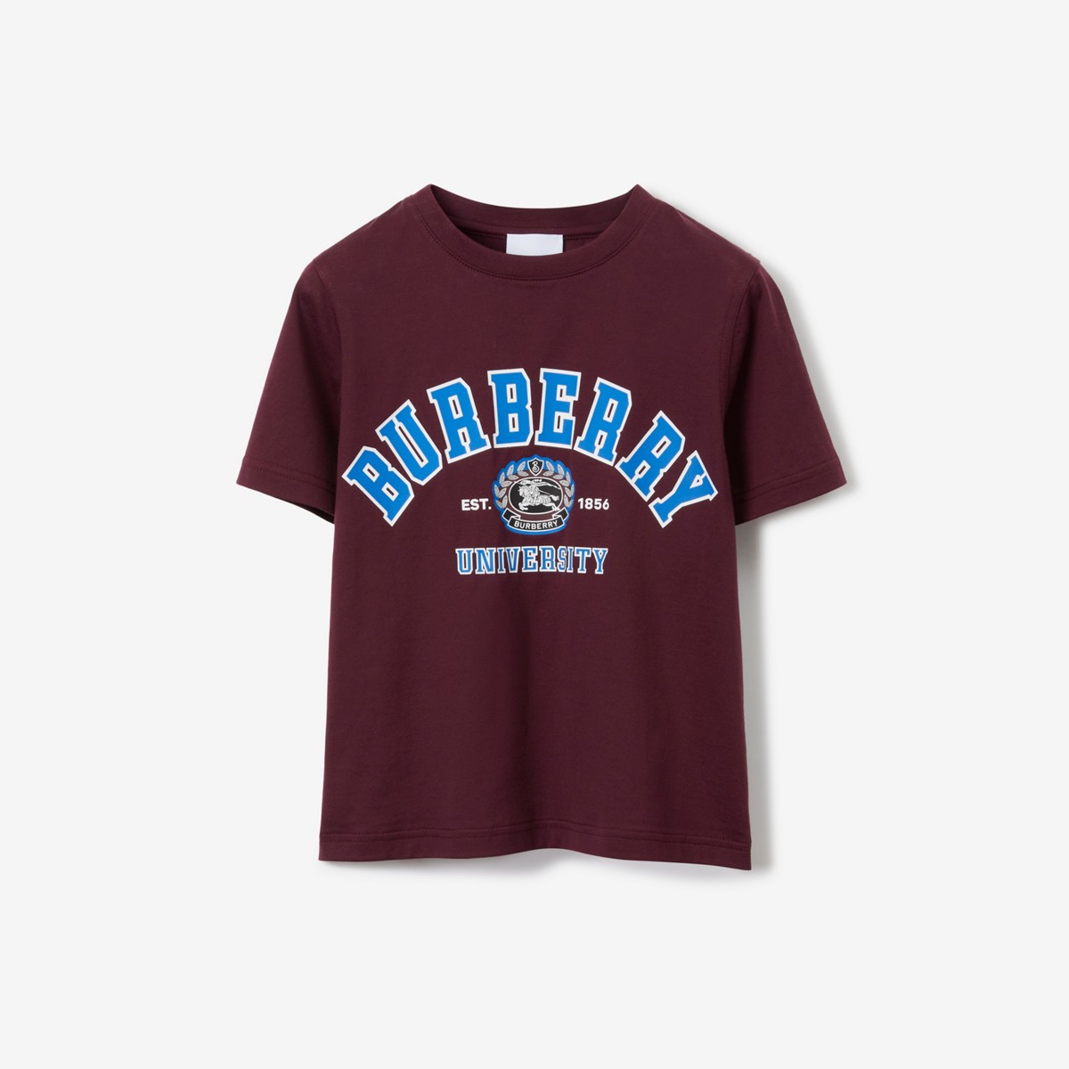 BURBERRY BURBERRY CHILDRENS COLLEGE GRAPHIC COTTON T-SHIRT