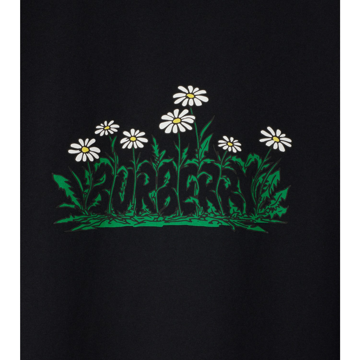 Baumwoll-T-Shirt mit Gänseblümchen-Logo