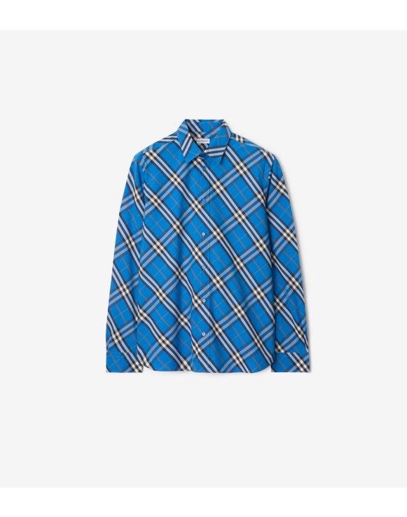 Chemise en coton Check