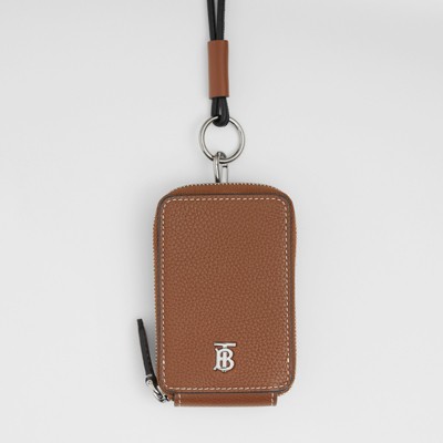 burberry card holder keychain