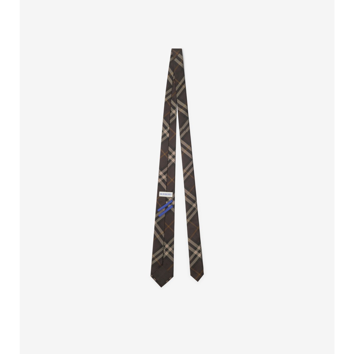  Check Silk Tie