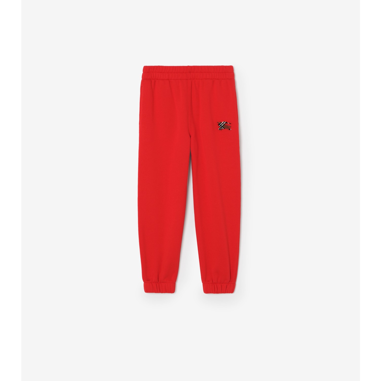 Pantalones deportivos en algodón con motivo Knight Check