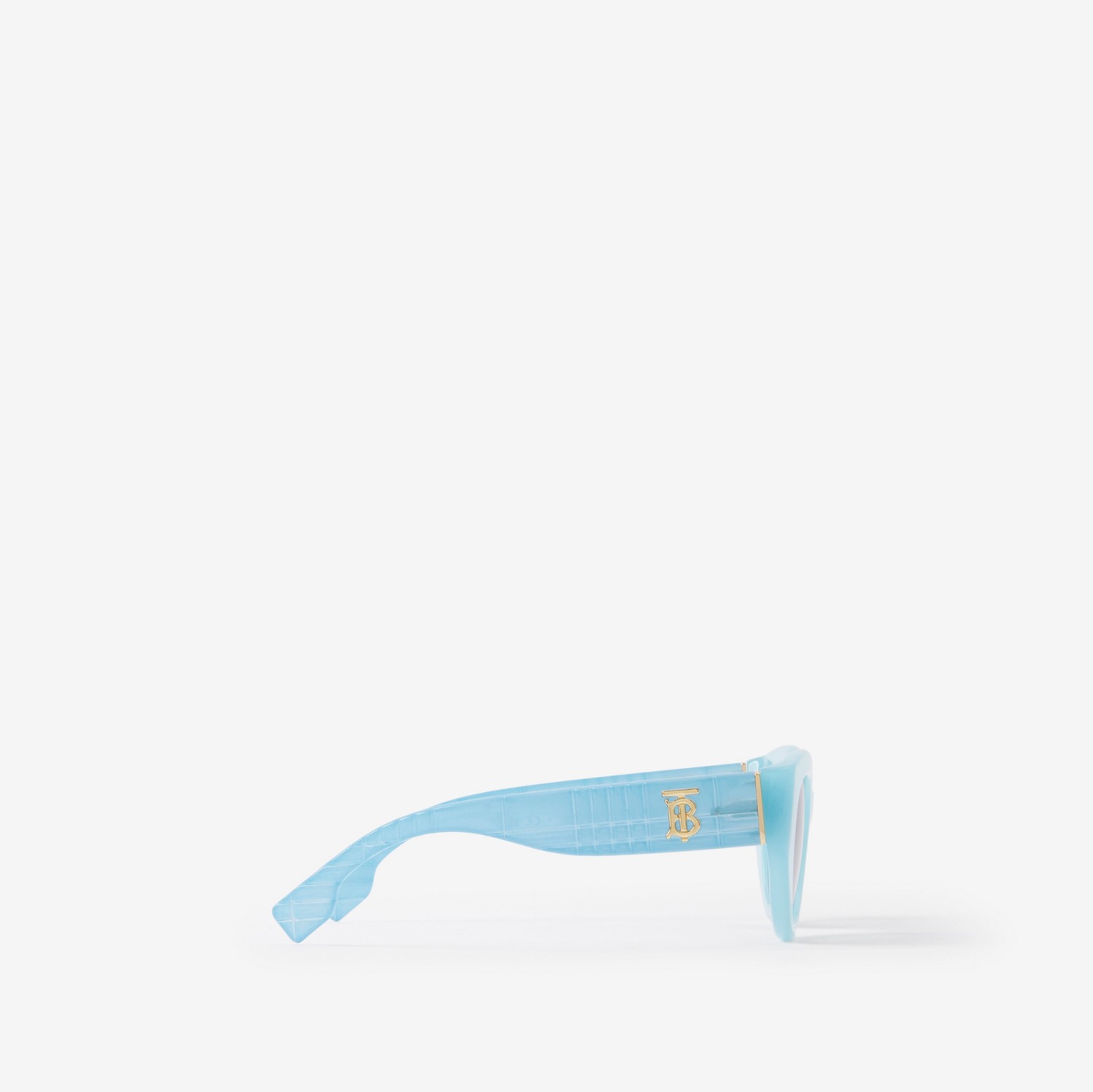 Óculos de sol Lola com armação gatinho (Azul Topásio) - Mulheres | Burberry® oficial