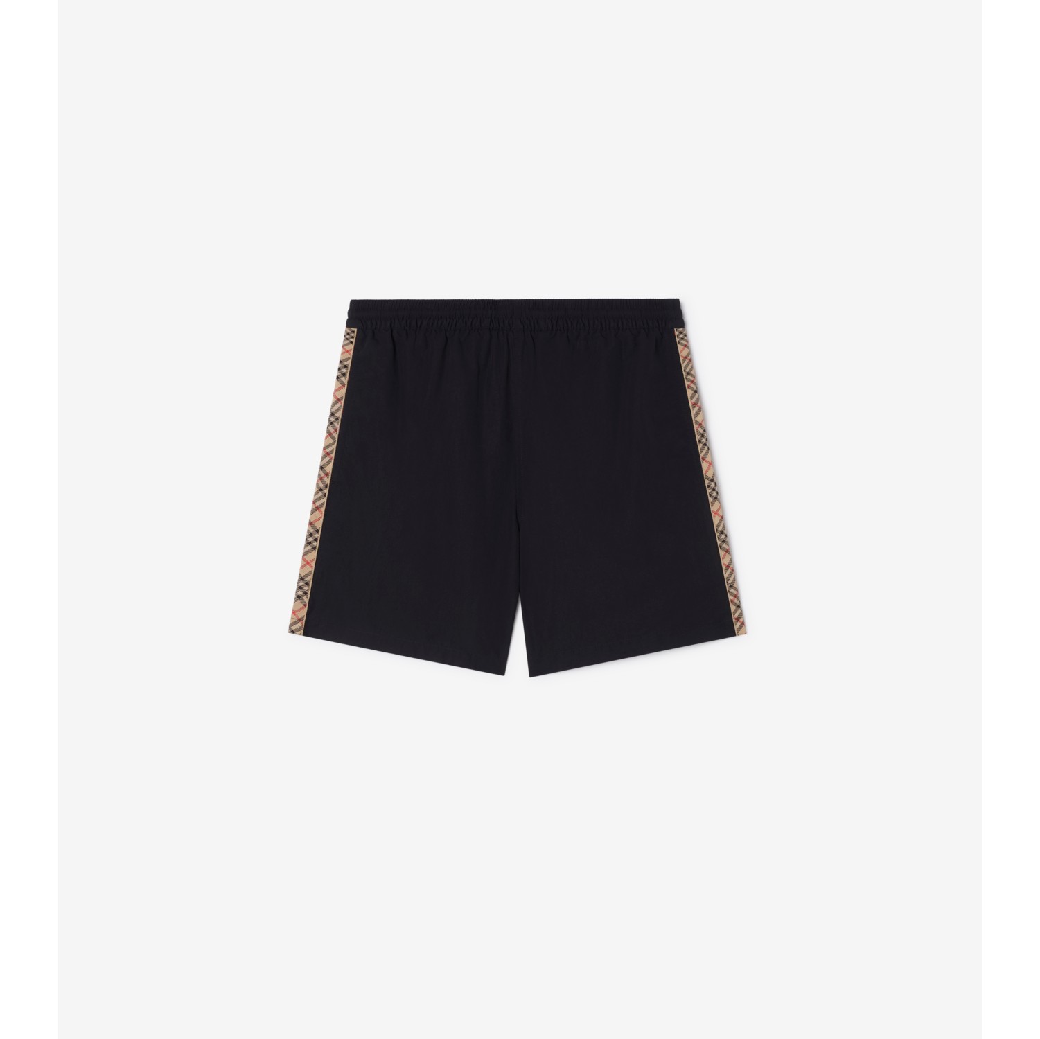 Check Trim Swim Shorts