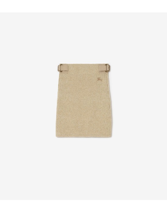 Wool Cashmere Mini Skirt