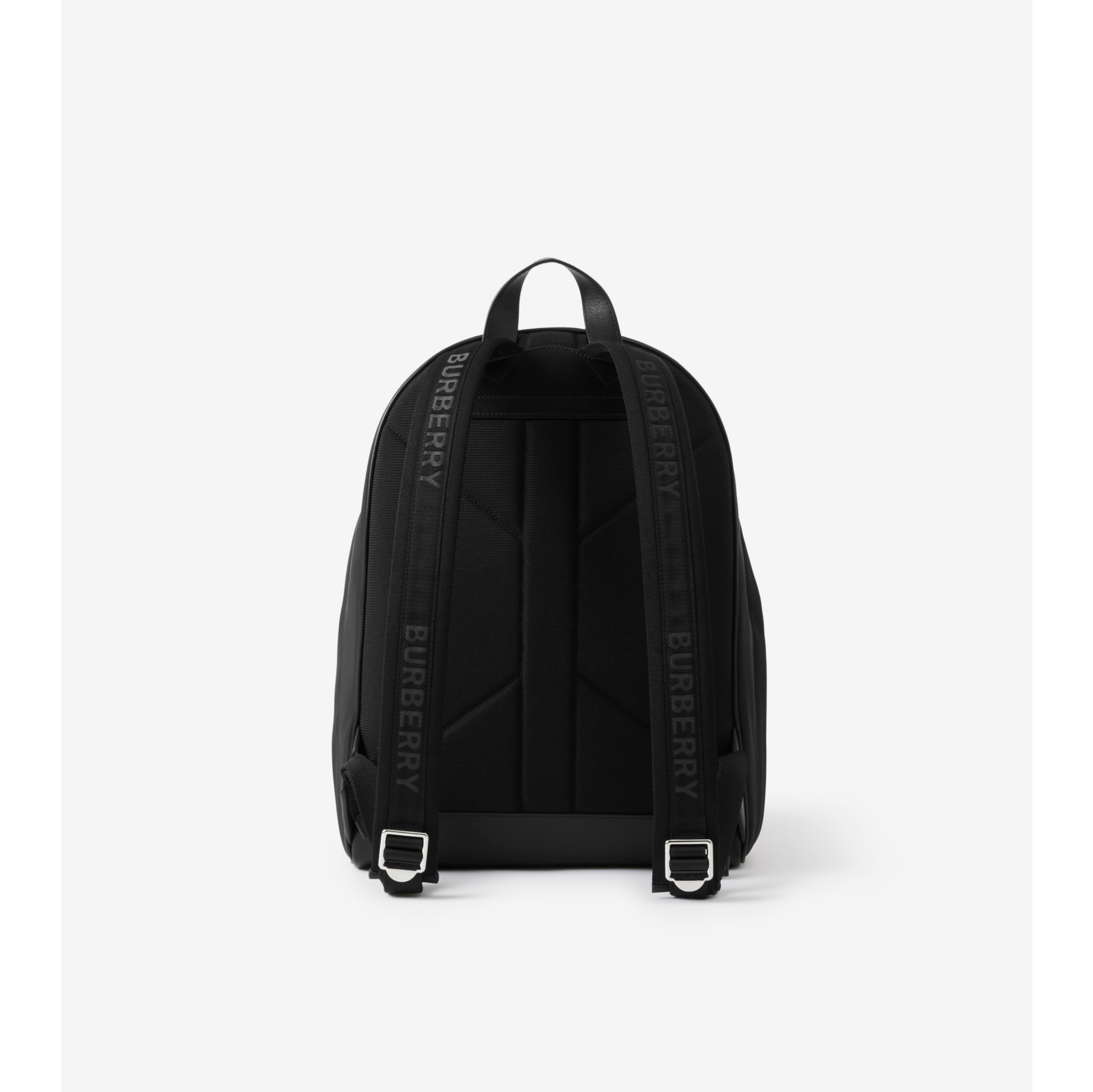 Nylon Backpack in Black Men Burberry Official