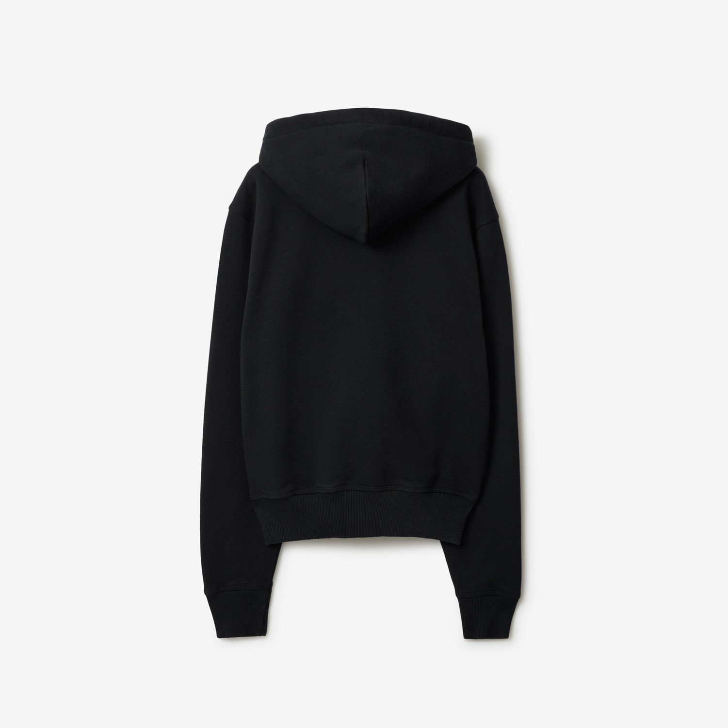 Cotton Zip Hoodie in Black - Women | Burberry® Official Cotton Zip Hoodie in Black - Women | Burberry® Official