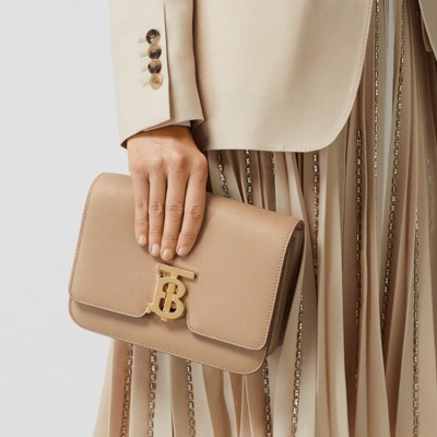 small beige bag