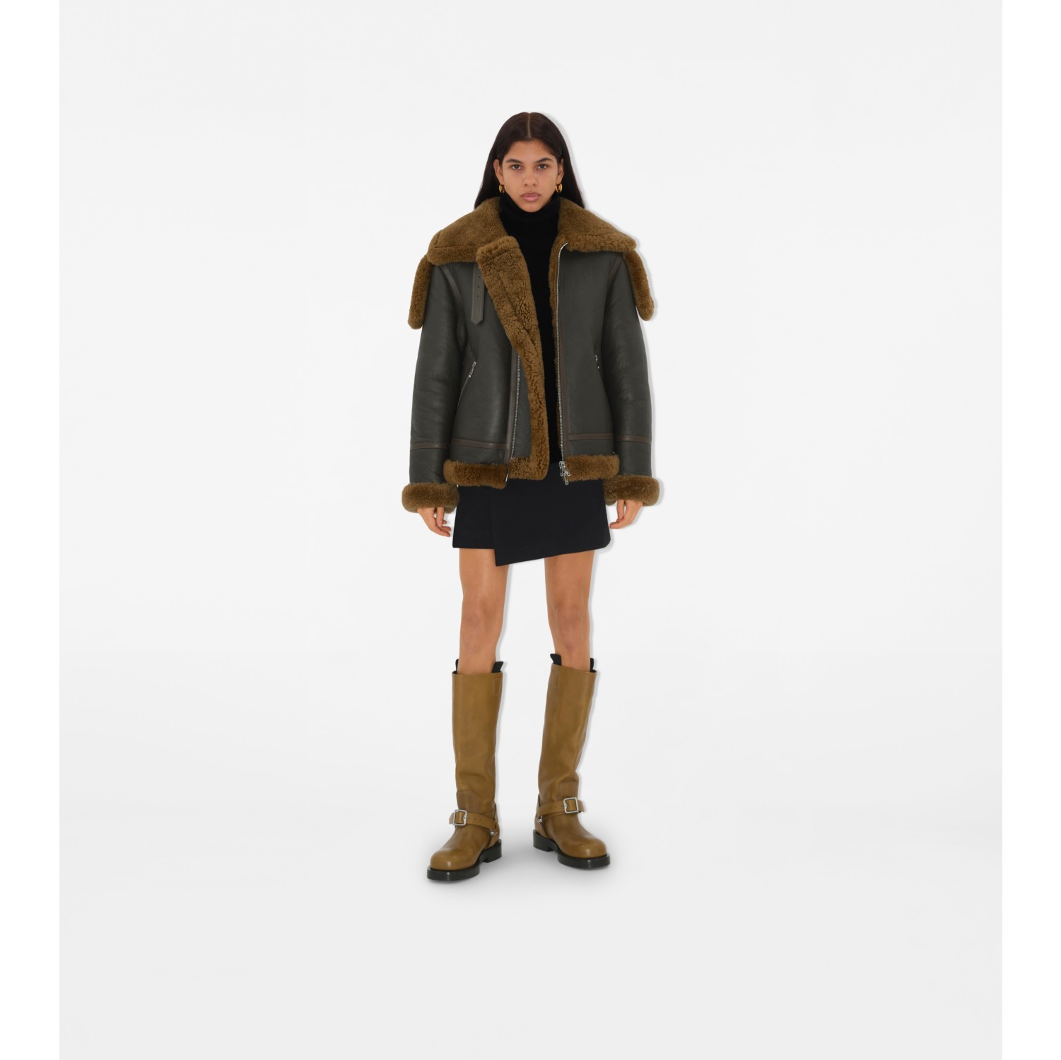 Shearling Aviator Jacket